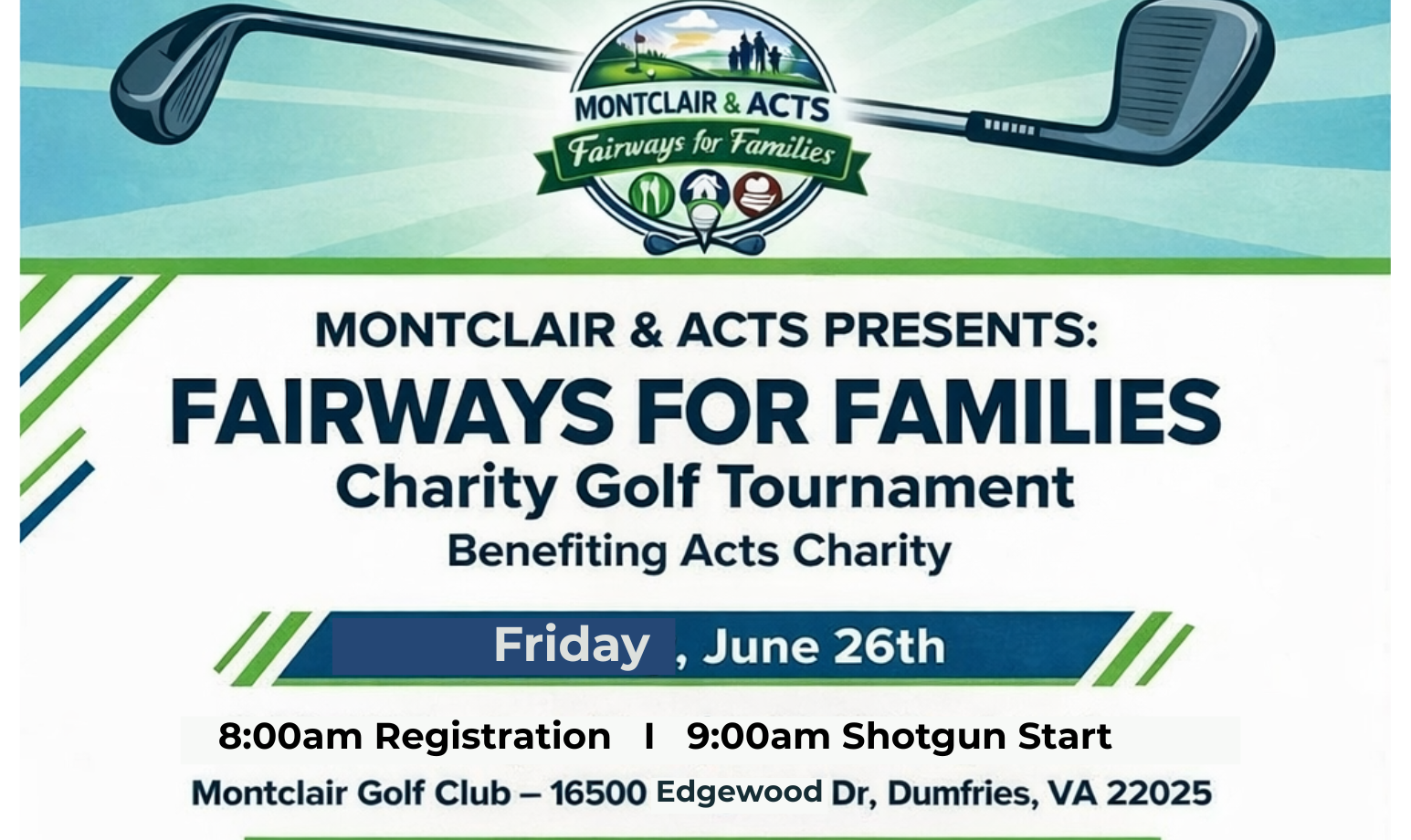 Fairways for Families Golf Registration