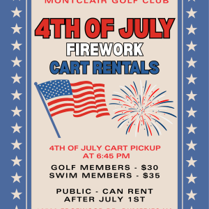 4th of July Cart Rentals