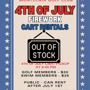 4th of July Cart Rentals